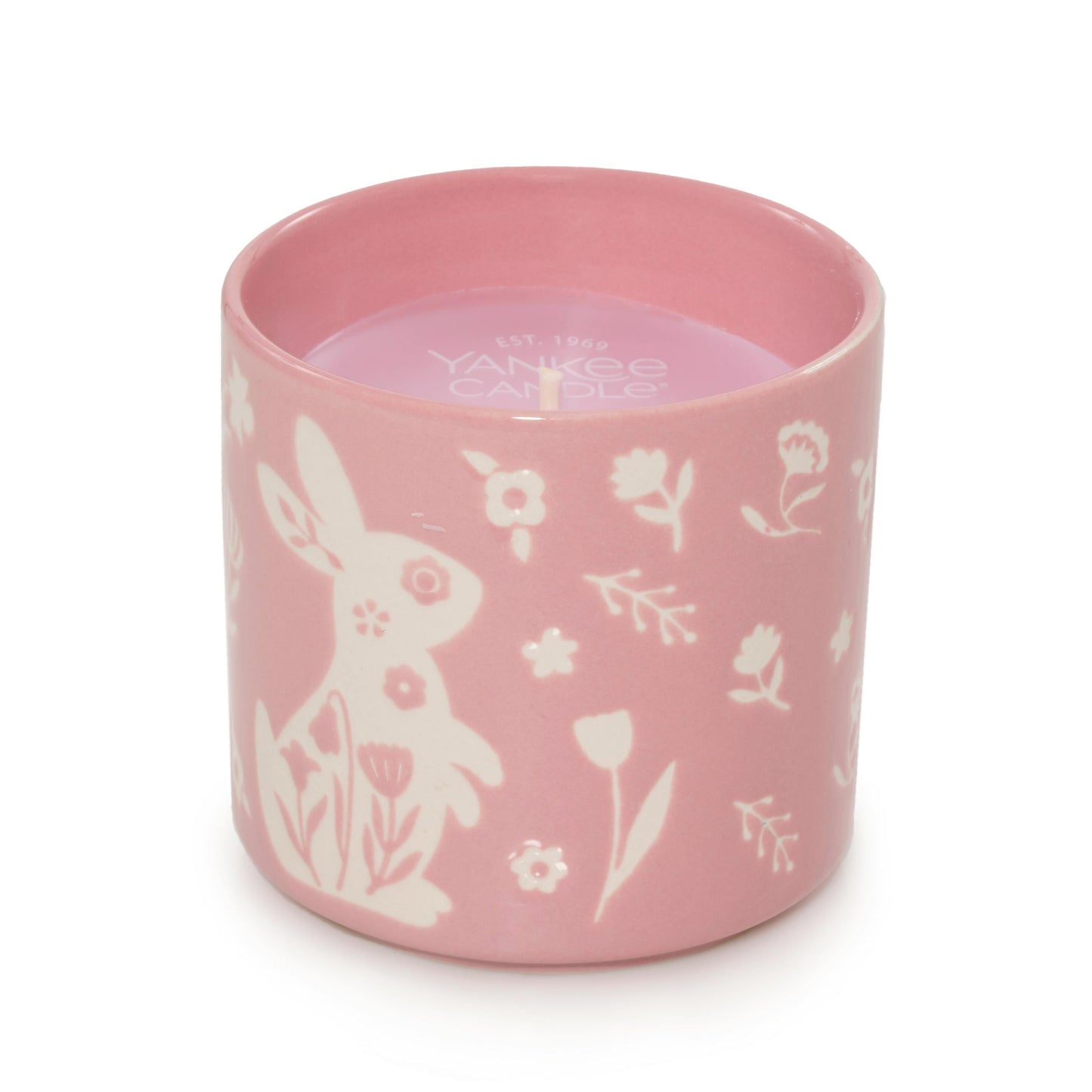 Strawberry Bunny Shortcake Decorative Tumbler Candle | Home Select