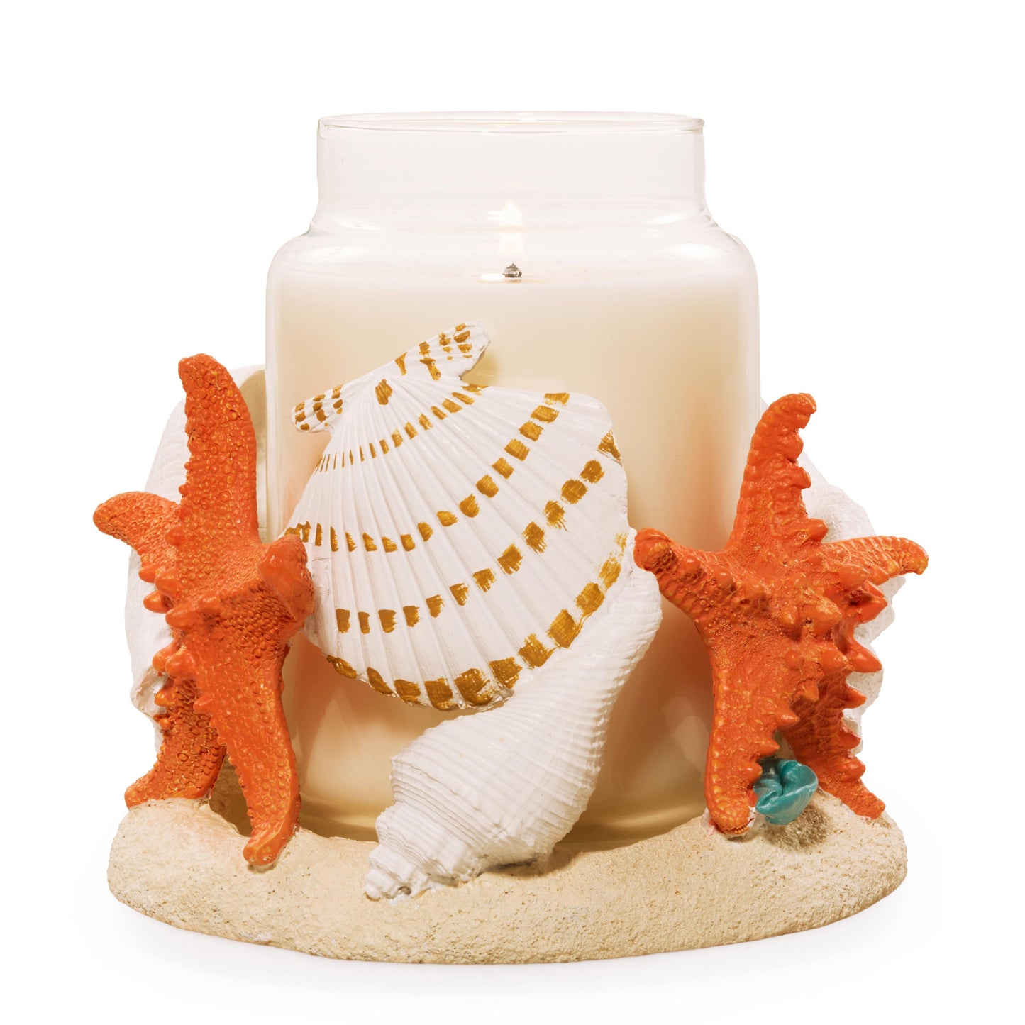 Seashell Jar Candle Holder | Core Style