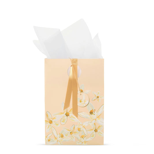 Peach Jasmine Floral Gift Bag | Bright Choice