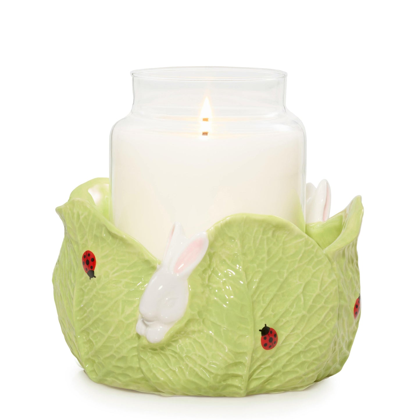 Ceramic Easter Bunny Jar Candle Holder | Easy Series