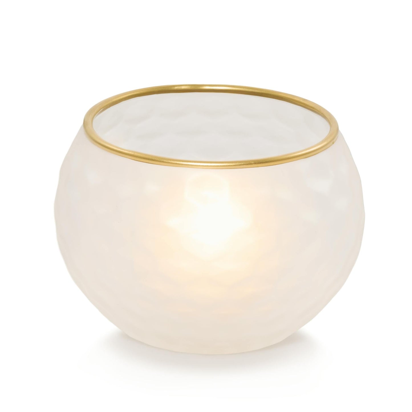 Frosted Honeycomb Tea Light Candle Holder | Studio Pick