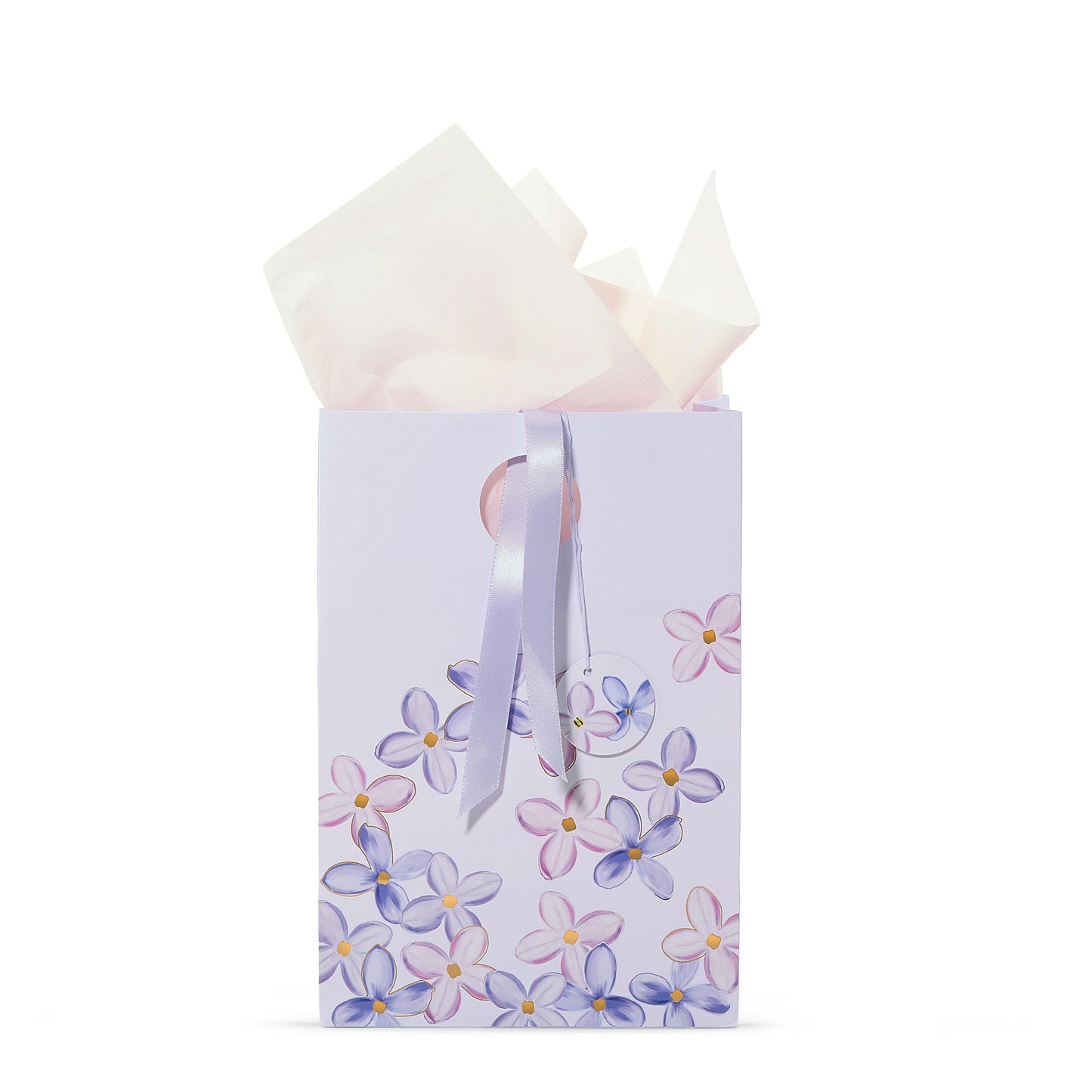 Purple Lilac Floral Gift Bag | Studio Pick